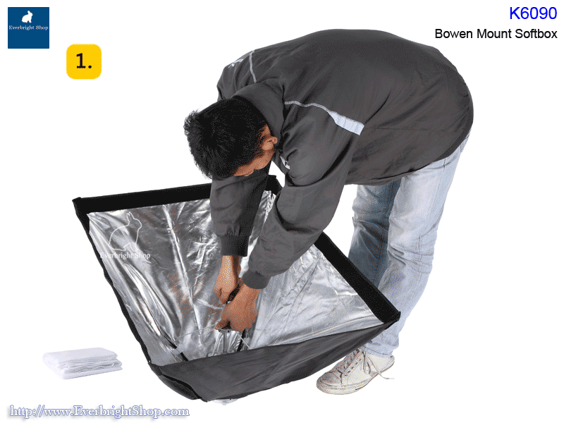 K6090 Bowen mount umbrella softbox