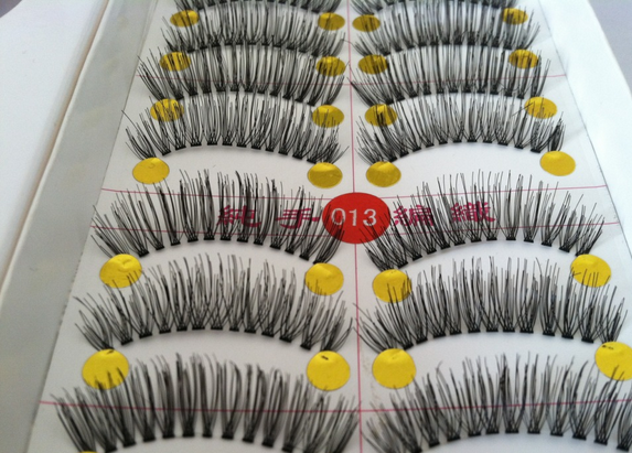 V-013 ขนตาเอ็นใส(ราคาส่ง)ขั้นต่ำ 15 เเพ็ค คละเเบบได้