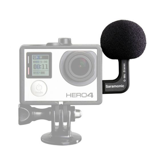Saramonic G-Mic Profesional Stereo Ball Microphone for GoPro HERO3, HERO3+ & HERO4