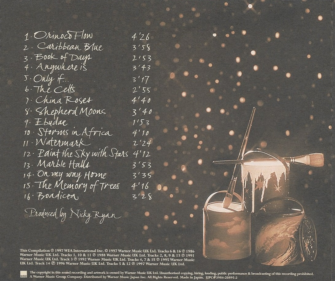 Used CD,Enya - The Best of Enya (B)(1997)(Japan)