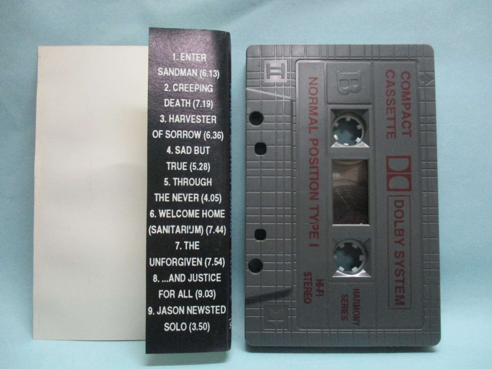 เทปเพลงสากลเก่า METALLICA-TOTALLY DESTROY CANADA PART1