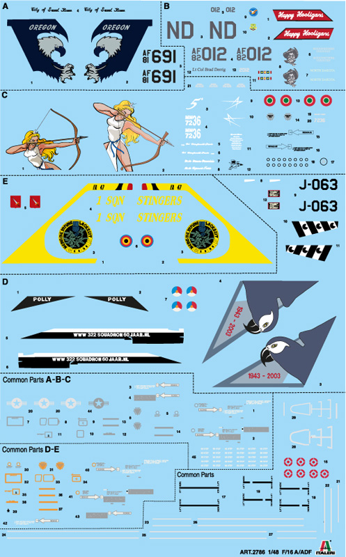 1/48 F-16 A Fighting Falcon