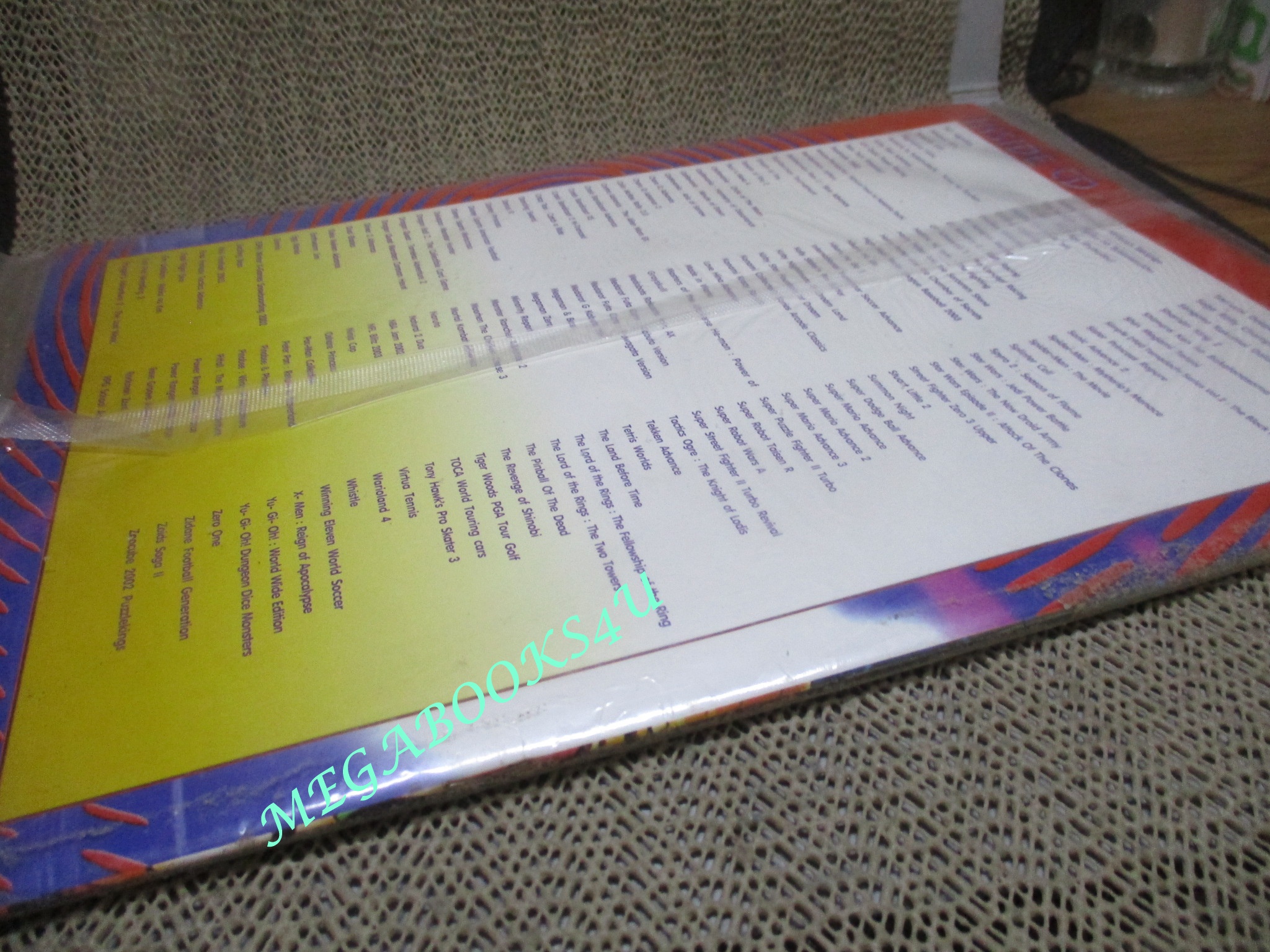 หนังสือคู่มือเกมส์ EMULATOR SUPER GAME FOR PC VOL.03 + CD มือ1 ในซีล