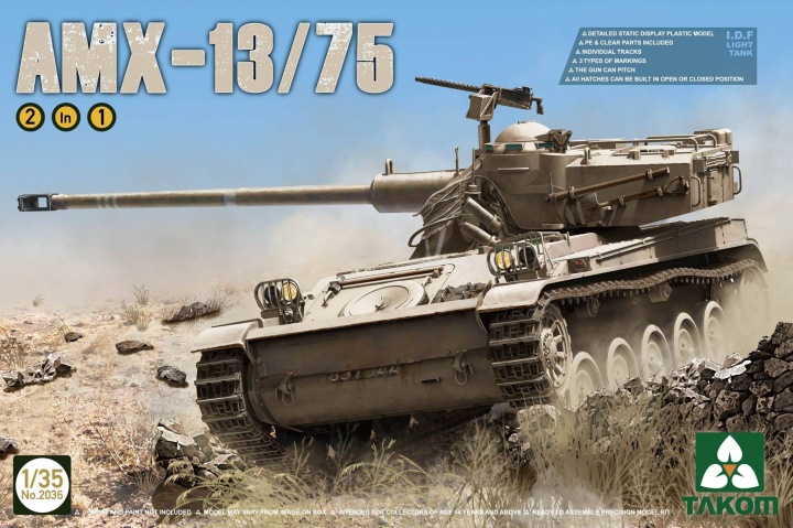 1/35 Amx-13/75 I.D.F Light Tank