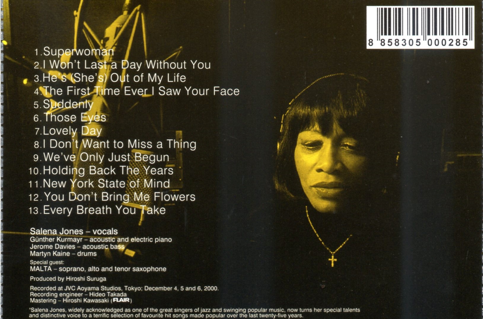 CD,Salena Jones - Those Eyes (2001)(Thai)