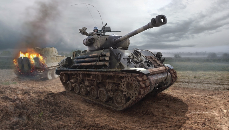 1/35 M4A3E8 SHERMAN "FURY"