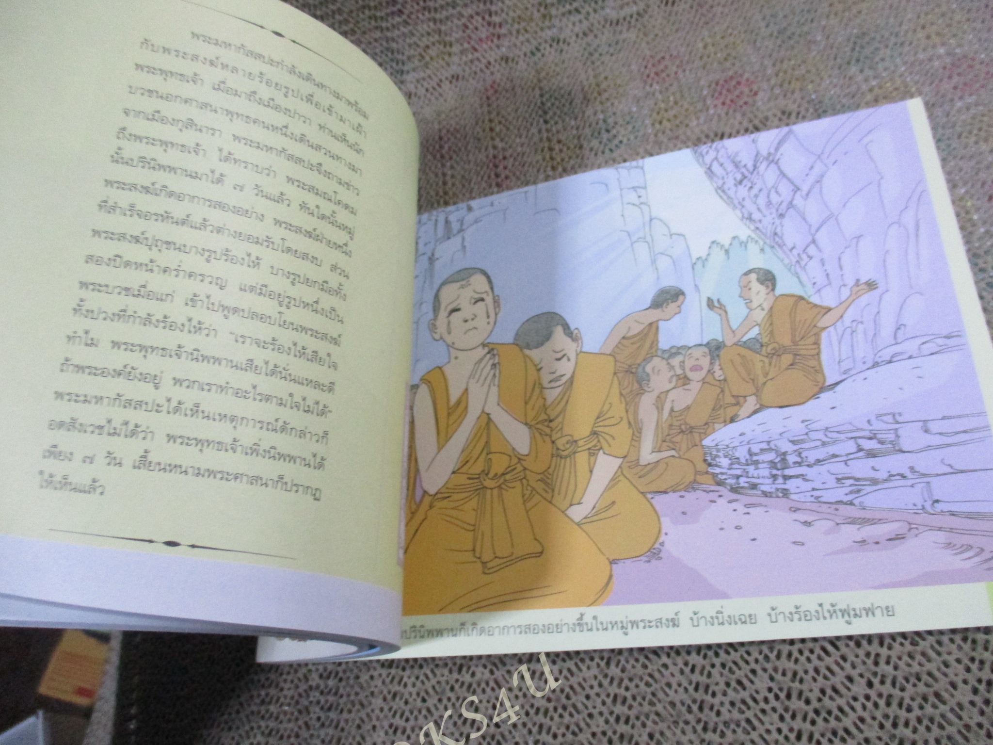 การ์ตูนสี พุทธประวัติ