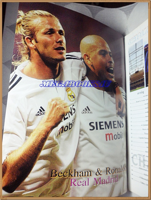 นิตยสารฟุตบอลEXTRA UEFA CHAMPIONS LEAGUE,เอ๊กซ์ตร้ายูฟ่าแชมเปี้ยนส์ลีกปี2003/2004 ฉบับที่01 ไม่มีปกหลังและโปสเตอร์หน้ากลาง