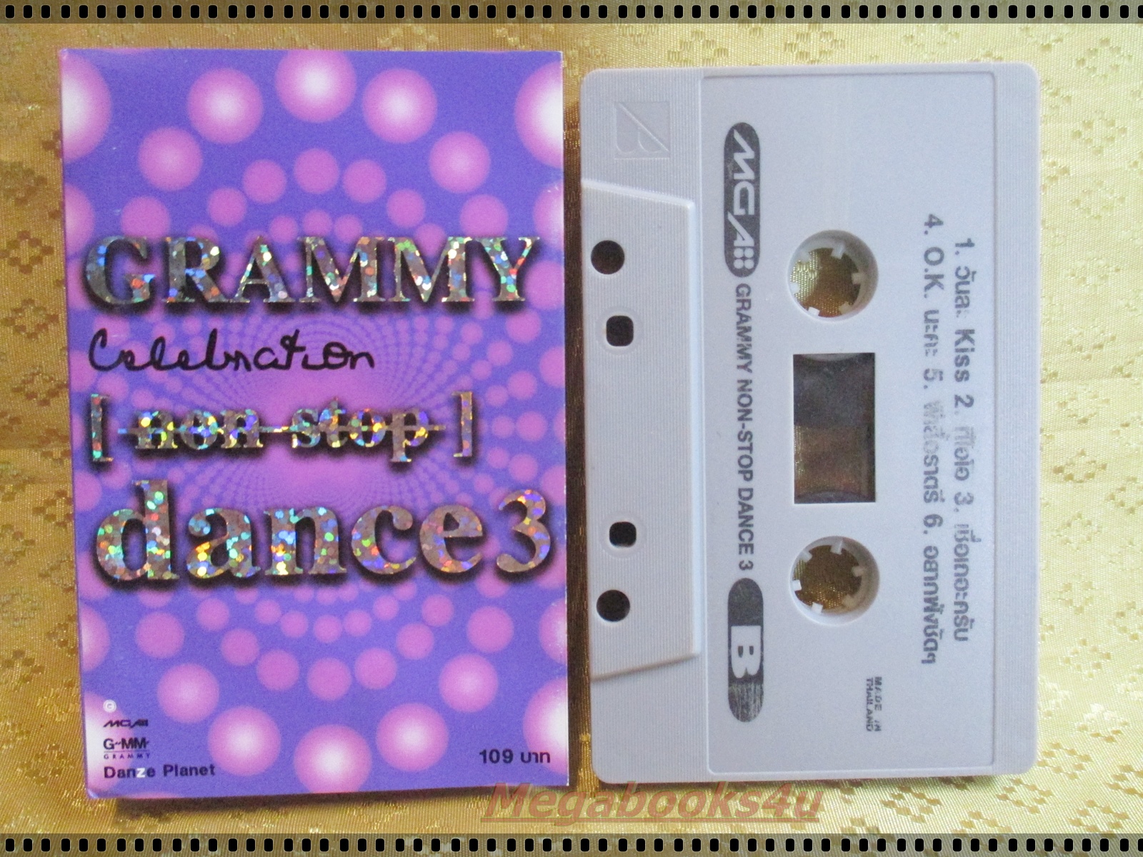 เทปเพลงไทยสากล GRAMMY COLLECTION อัลบั้ม DANCE 3