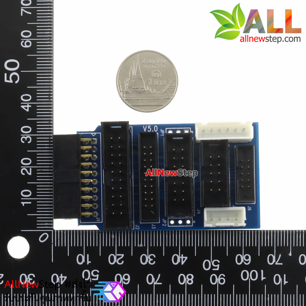 Multi-function adapter board supports jtag jlink v8 v9 ulink2 st-link arm stm32