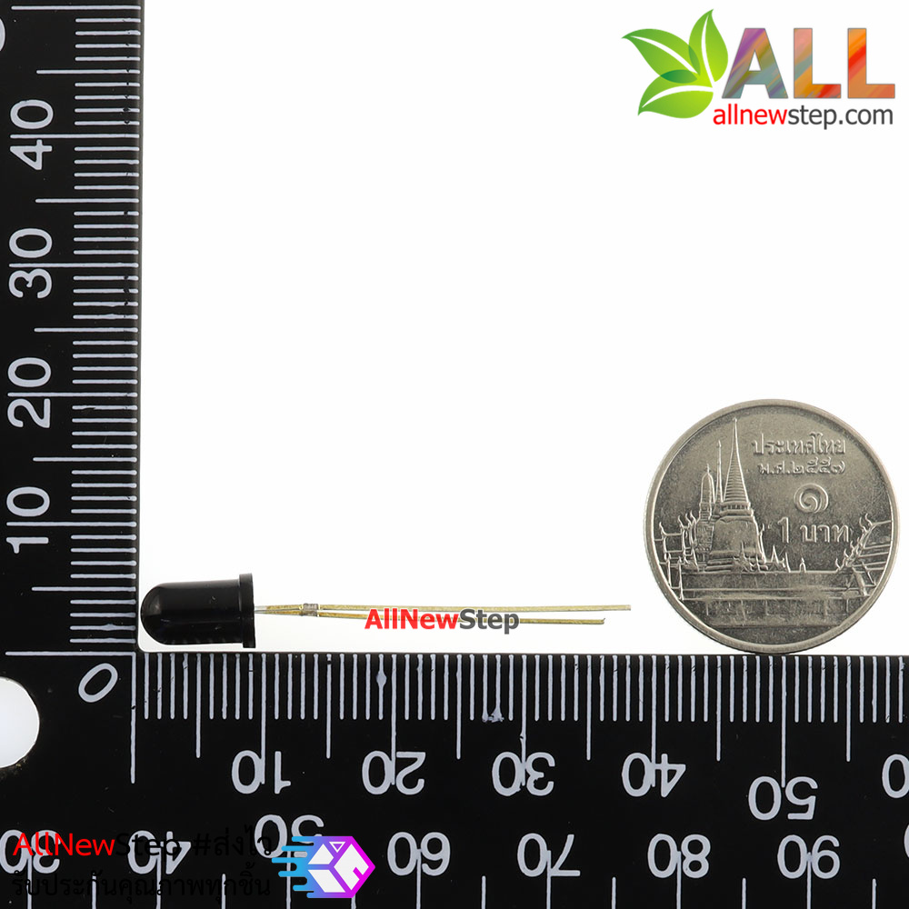 IR ตัวรับสัญญาณอินฟราเรด 940nm ขนาด 5mm