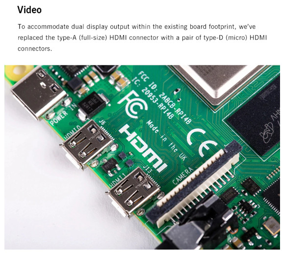 Raspberry Pi 4 Model B 4GB บอร์ด Raspberry Pi4 แรม 4GB