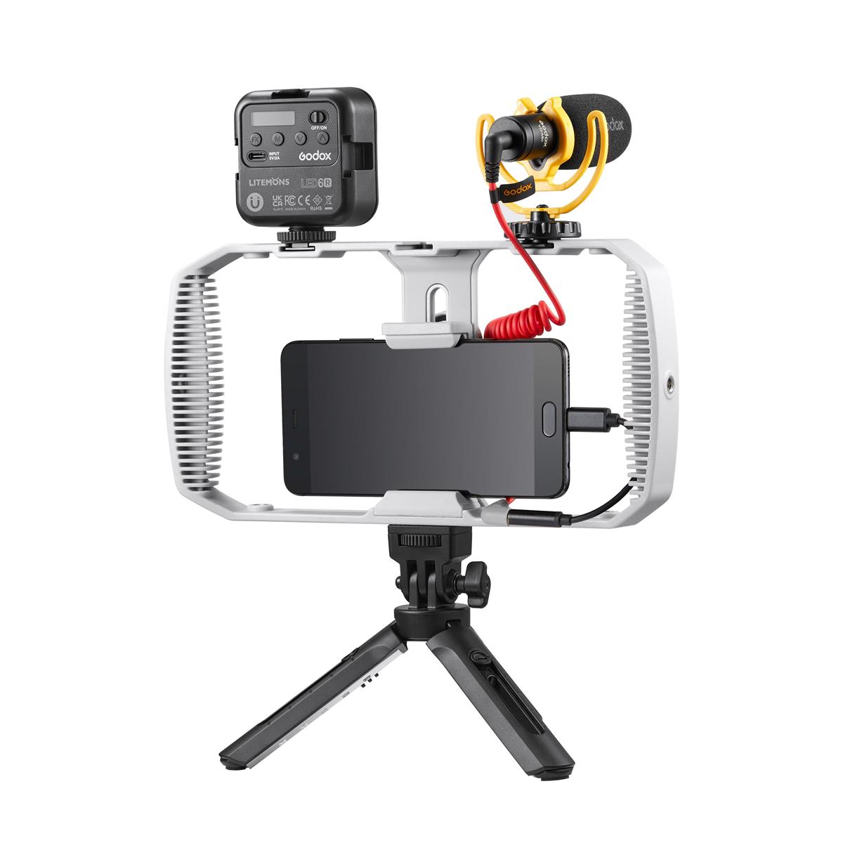 Godox VK1-UC Vlogging Kit For mobile devices with USB Type-C ports
