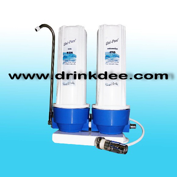 เครื่องกรองน้ำ 2 ขั้นตอน Unipure