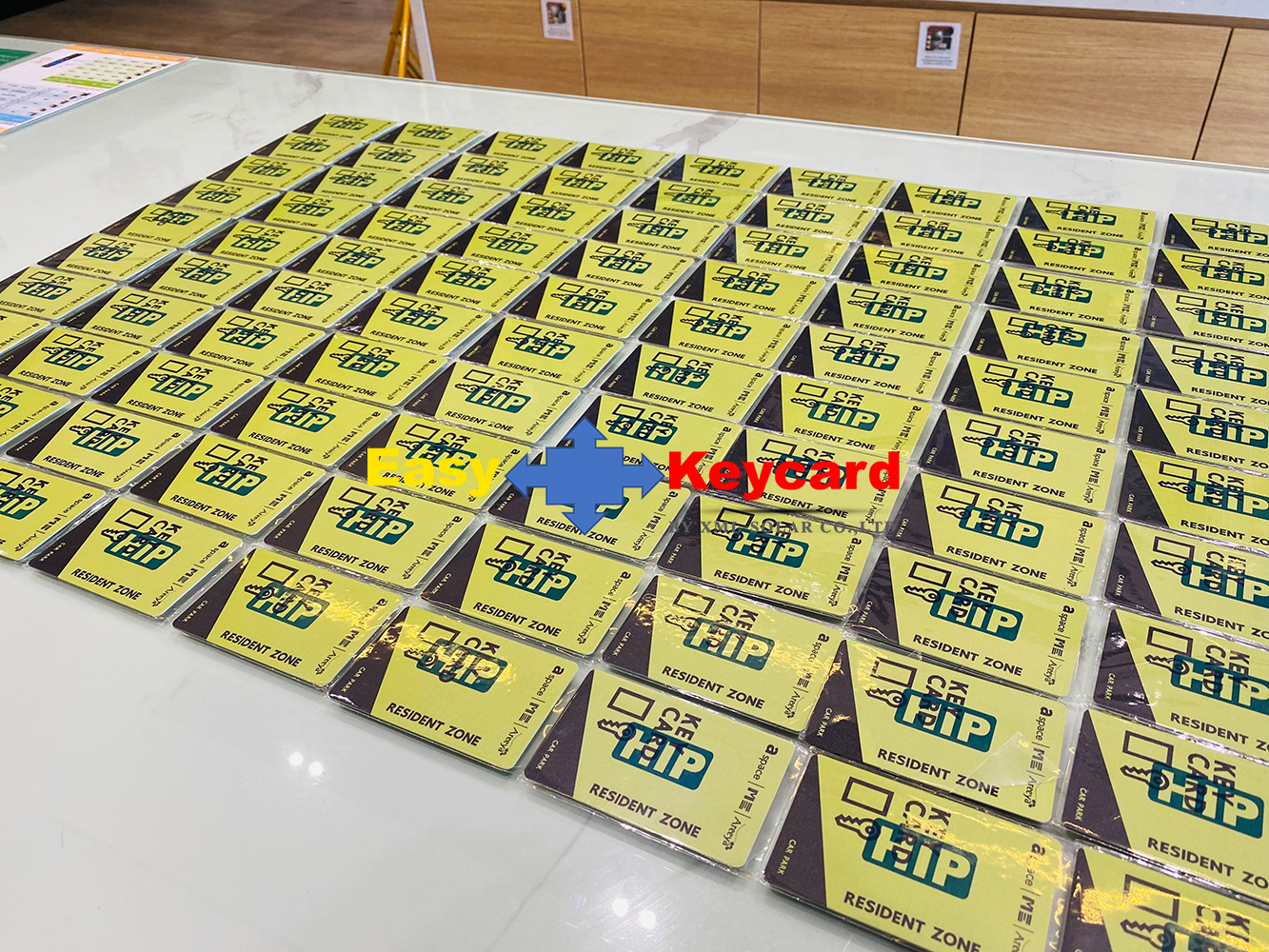 ค่าบริการสกีนบัตร 2 ด้าน (100 ใบ)