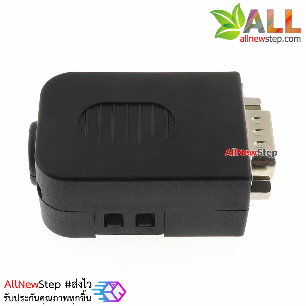 DB9 cable adapter with housing 485 plug rs232 COM adapter terminal หัวแปลง DB9 ตัวผู้