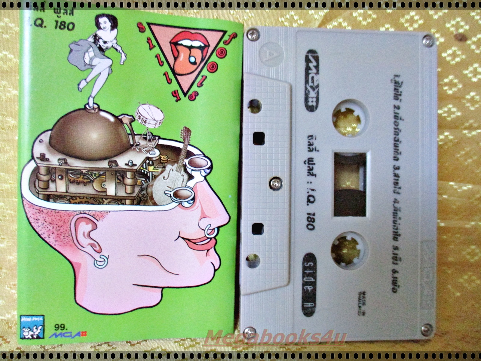 เทปเพลงไทยสากล SILLY FOOLS ซิลลี่ ฟูลส์ อัลบั้ม I.Q.180