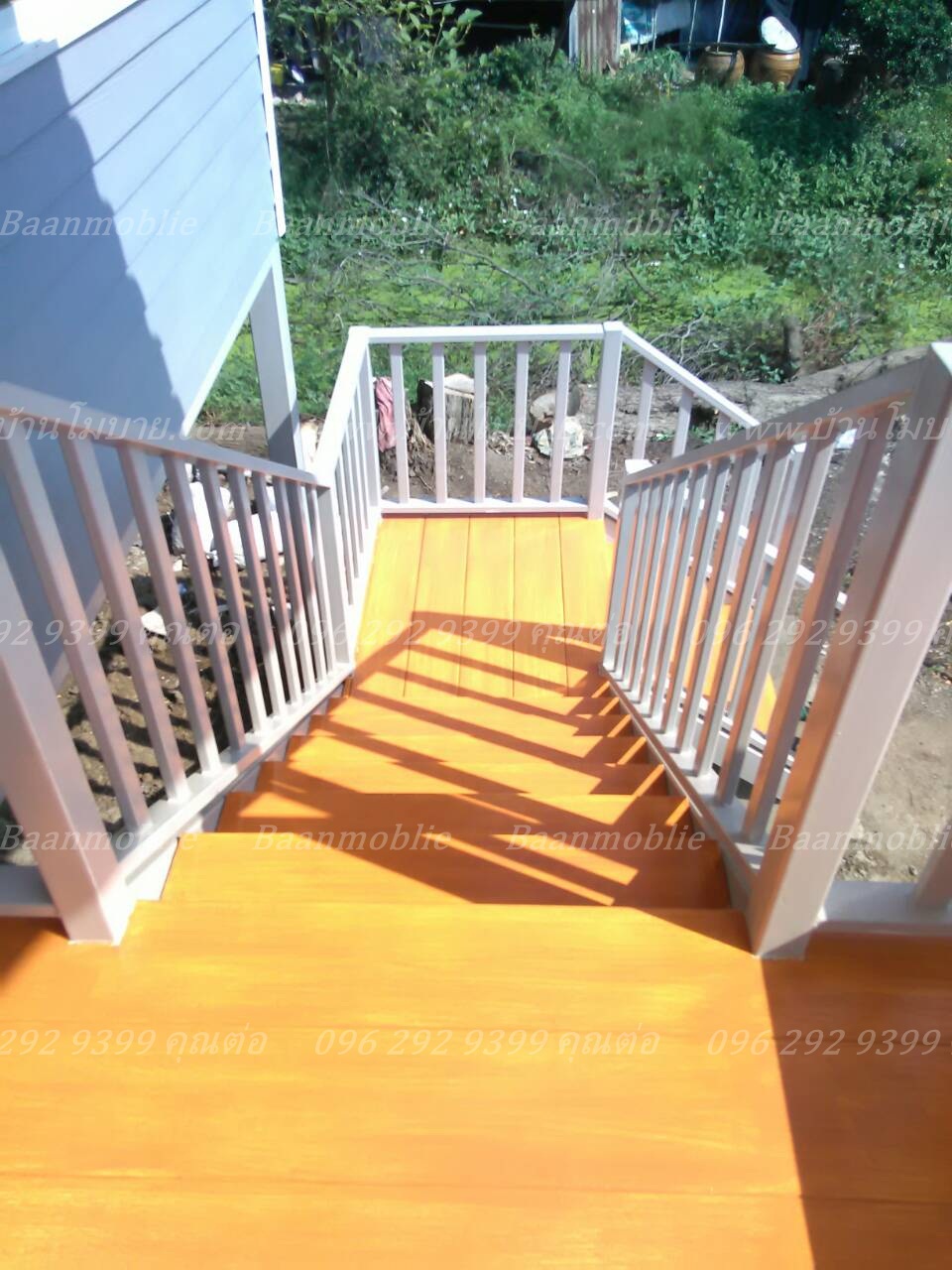 บ้านขนาด 4*6 ระเบียง 3*3 เมตร ยกสูง 2 เมตร (1 ห้องนอน 1 ห้องน้ำ 1 ห้องนั่งเล่น)