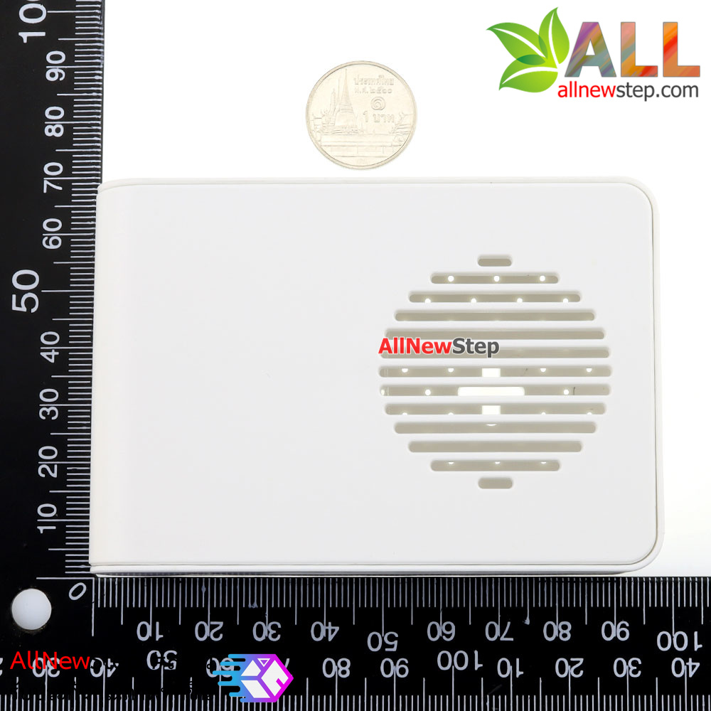 กล่องเคส Raspberry Pi 4 4B cooling fan injection molding ABS protective shell box สีขาว