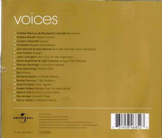 CD,Voices