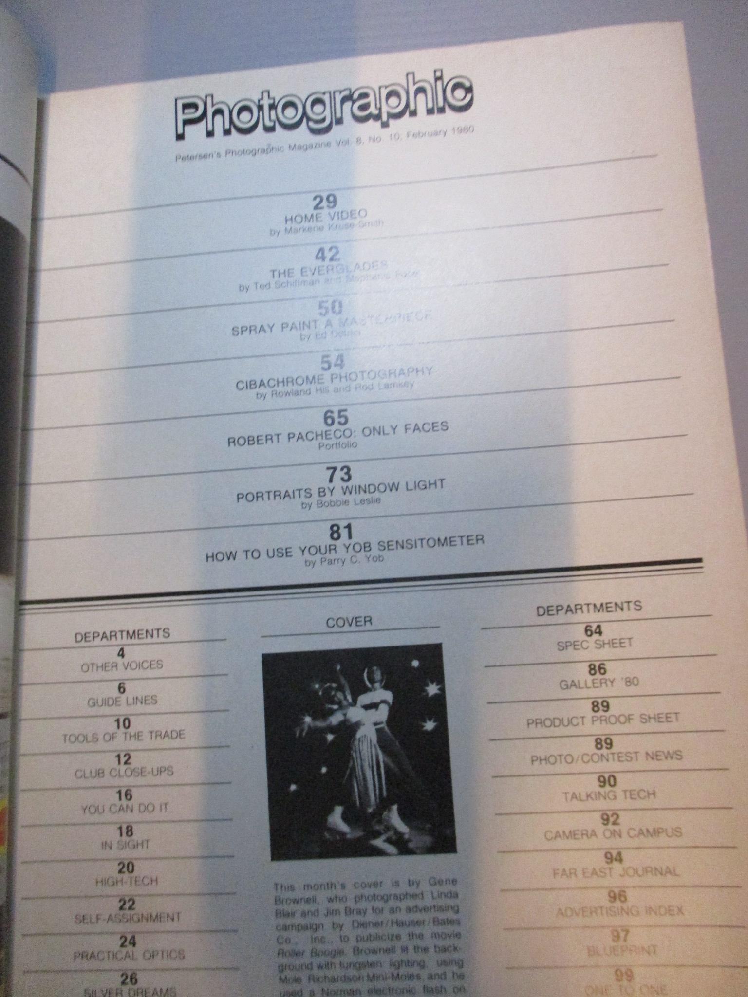 นิตยสารกล้องและการถ่ายภาพ PHOTOGRAPHIC ฉบับเดือน FEB 1980