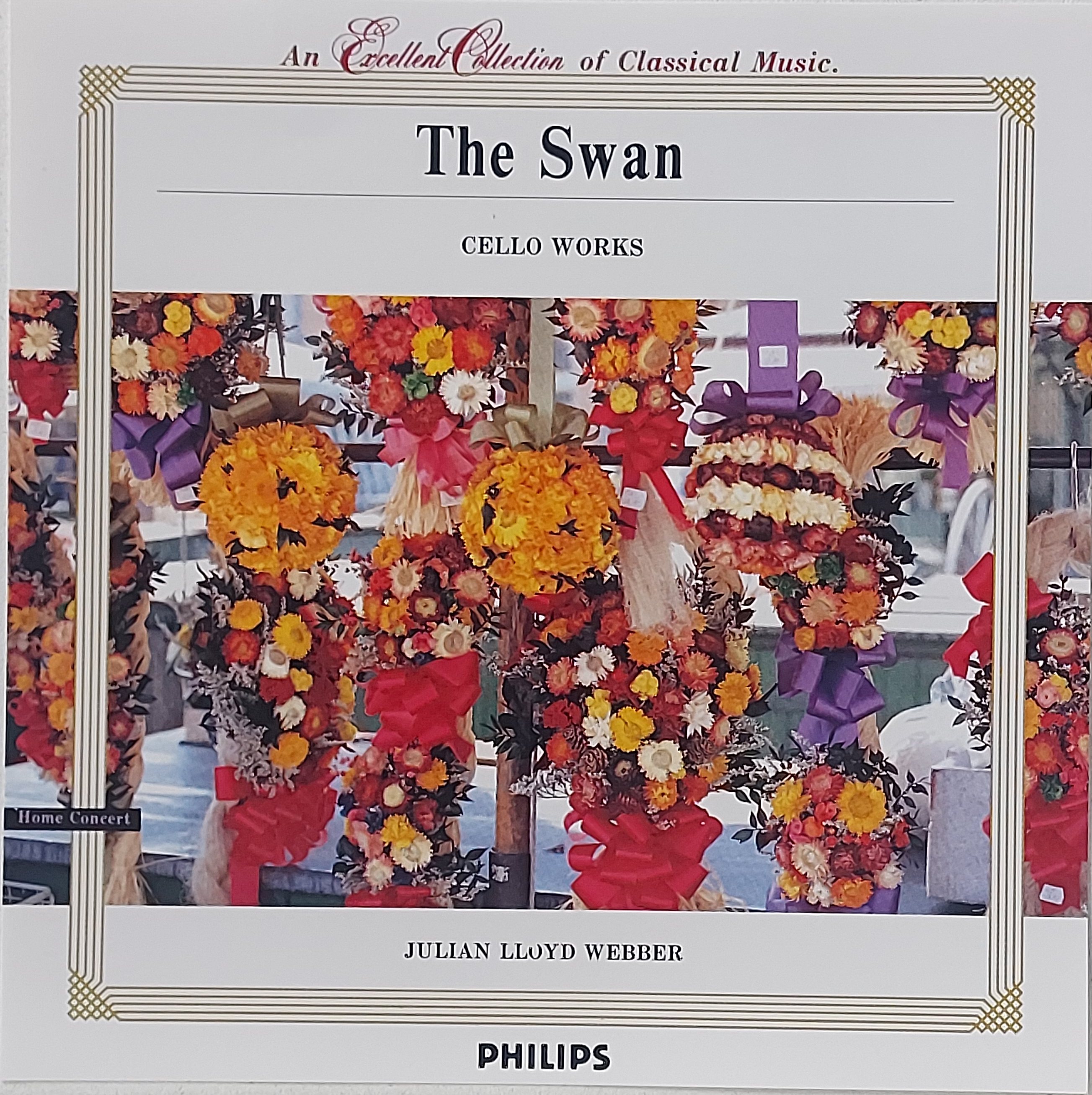 Used CD,Julian Lloyd Webber - The Swan Cello Works (A+)(Classical)(Philips)(instrumental)(Japan)