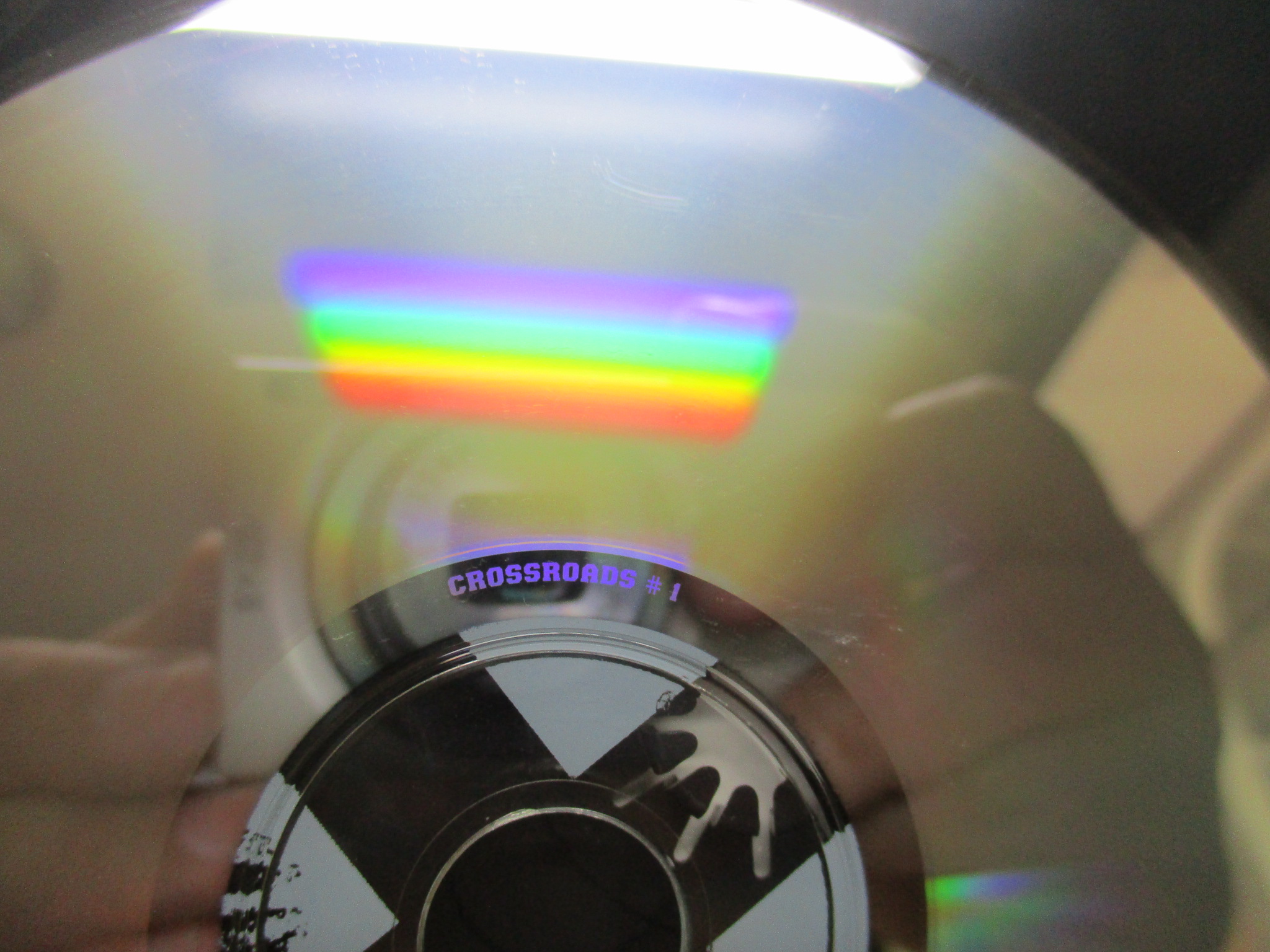 ซีดีเพลงไทยสากล อัญชลี จงคดีกิจ อัลบั้ม Crossroads // ปกสวย แผ่นสวย มีรอยนิดเดียว