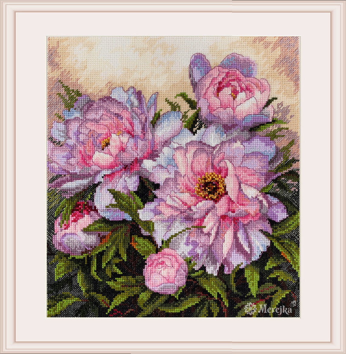 Merejka ชุดปัก Tender Peonies