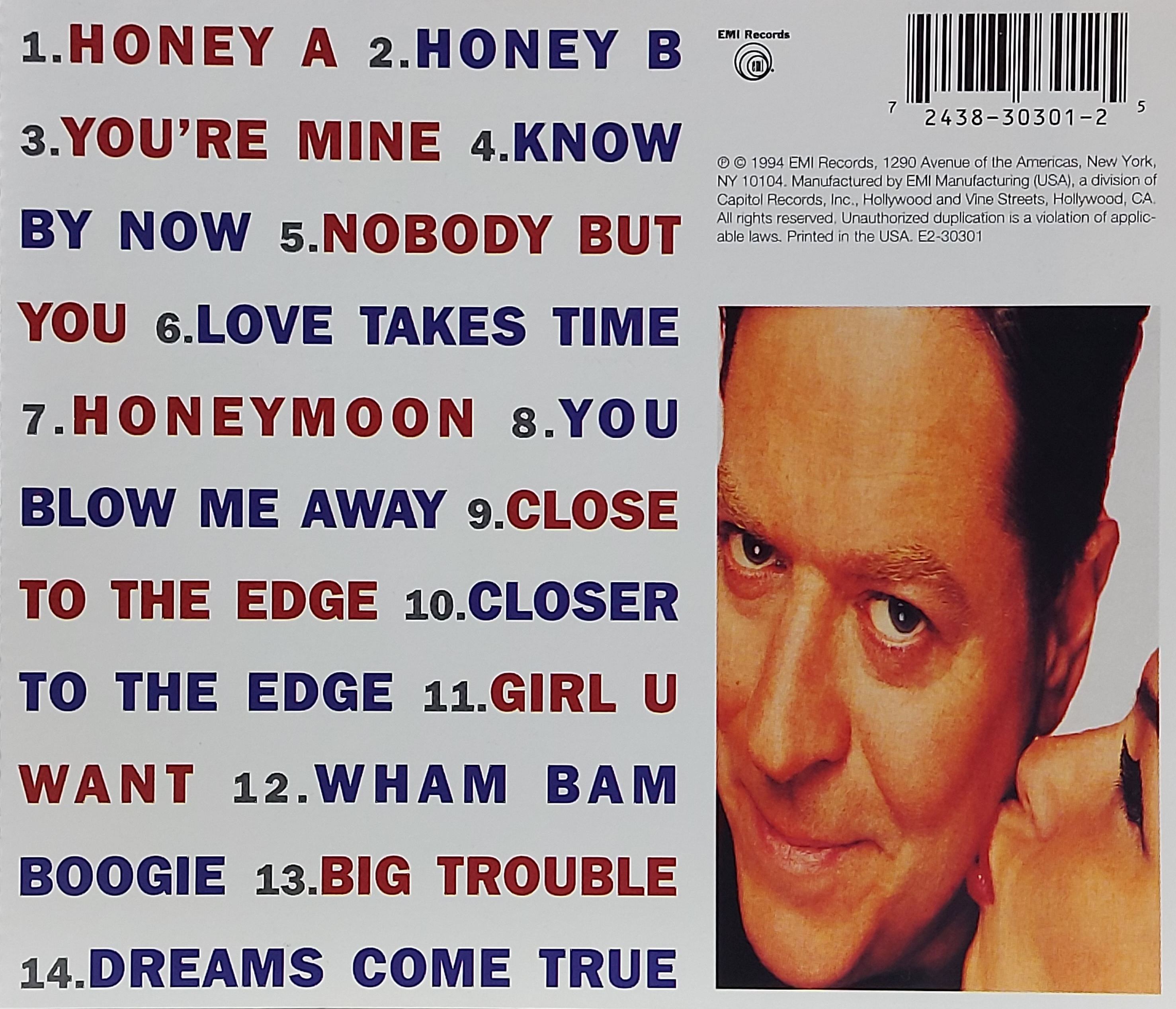 Used CD,Robert Palmer - Honey (A+)(1994)(USA)