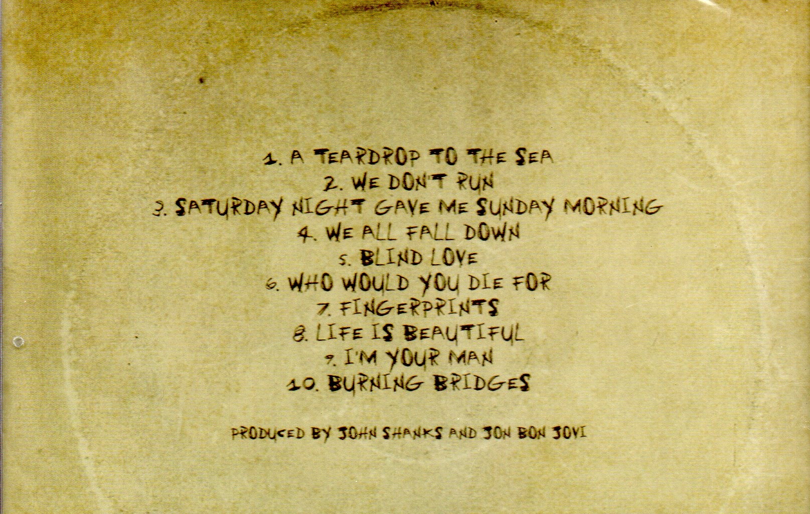 CD,Bon Jovi - Burning Bridges(2015)