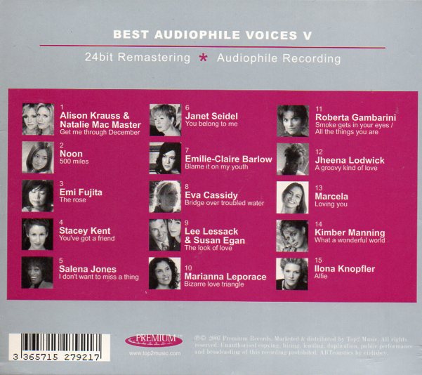 CD,Best Audiophile Voices V