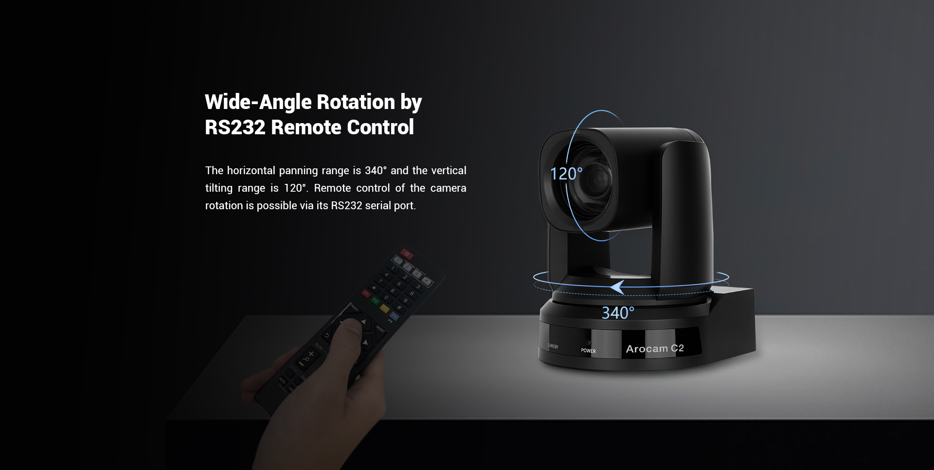 HollyLand - กล้อง PTZ รุ่น Arocam C2