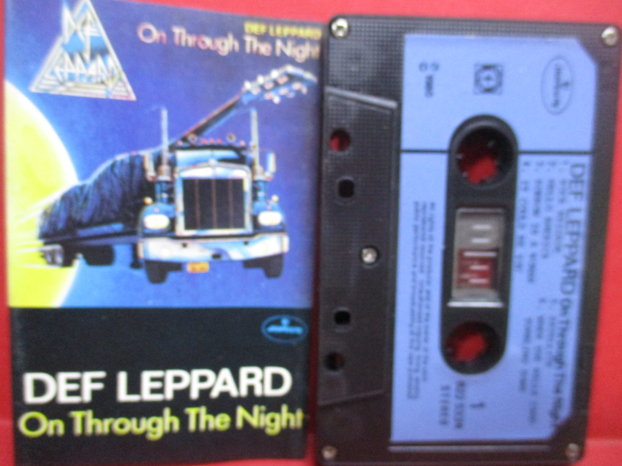 เทปเพลงสากล Def Leppard - On Through The Night