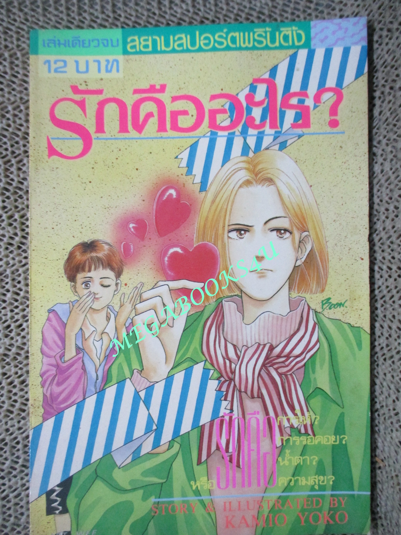 การ์ตูนบ้าน รักคืออะไร / เล่มเดียวจบ / KAMIO YOKO / สยามฯ / สภาพดี