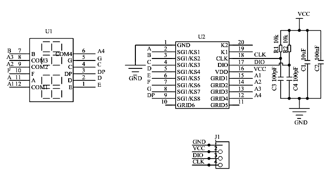 TM1637 IC ขับ 7 Segment
