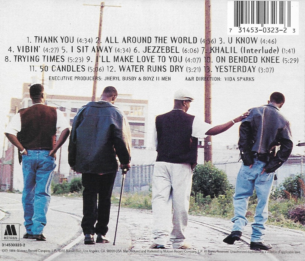 CD,Boyz II Men - II (1994)(USA)