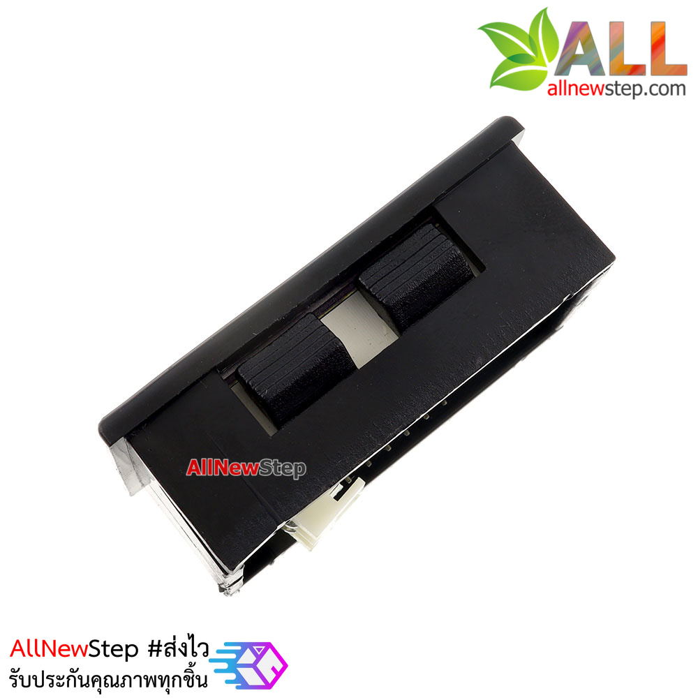 LED Voltage Meter Mini Digital Voltmeter DC 5-28V สีขาว