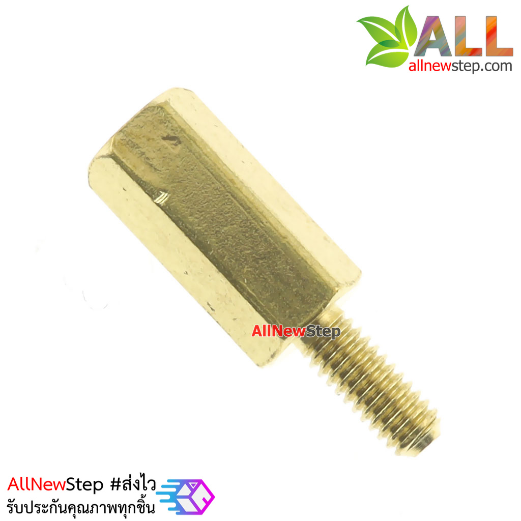 Nut screw m2.5 น็อตสกรู M2.5 ขนาด 8+6mm