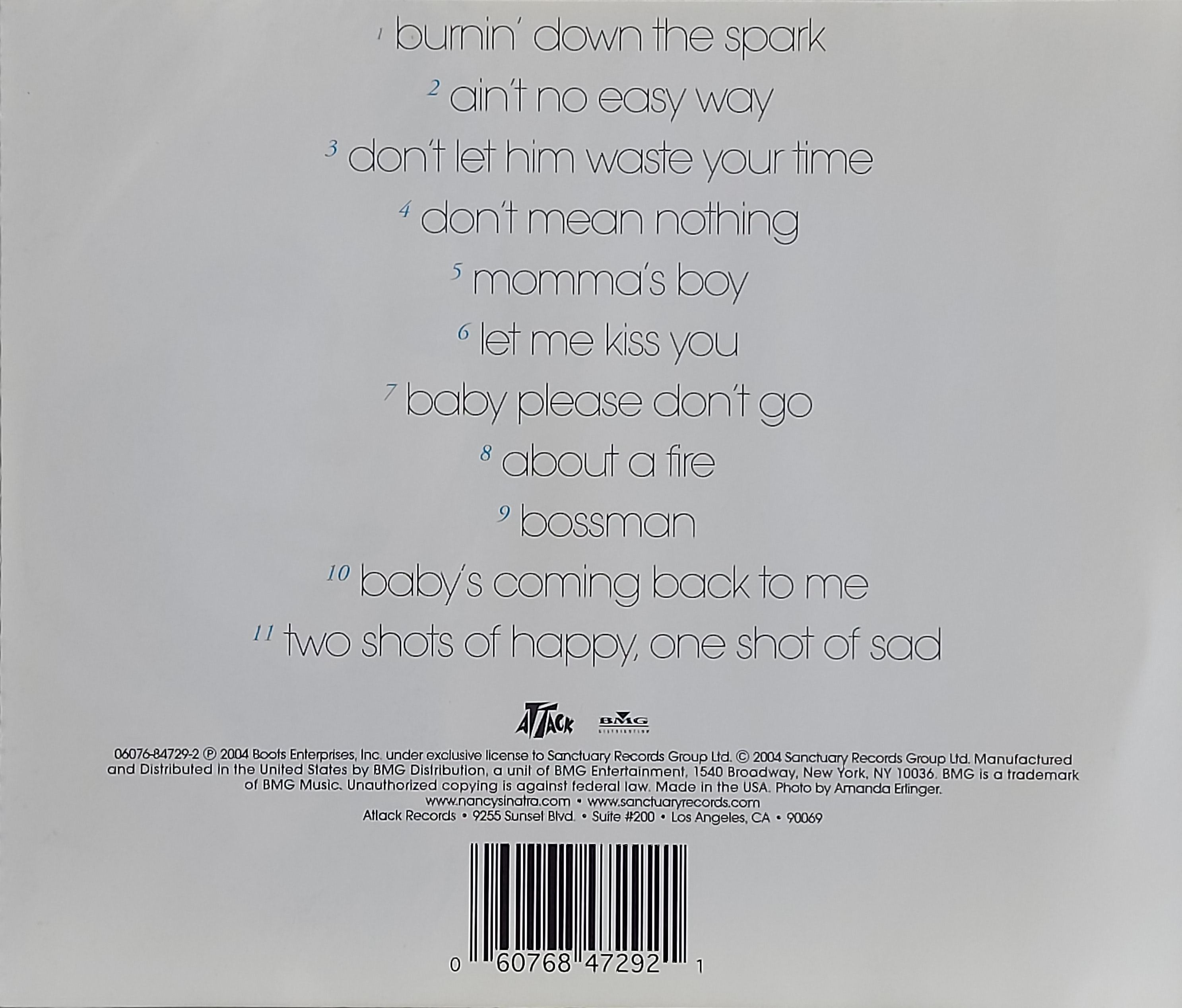 Used CD,Nancy Sinatra - Nancy Sinatra (C)(2004)(USA)