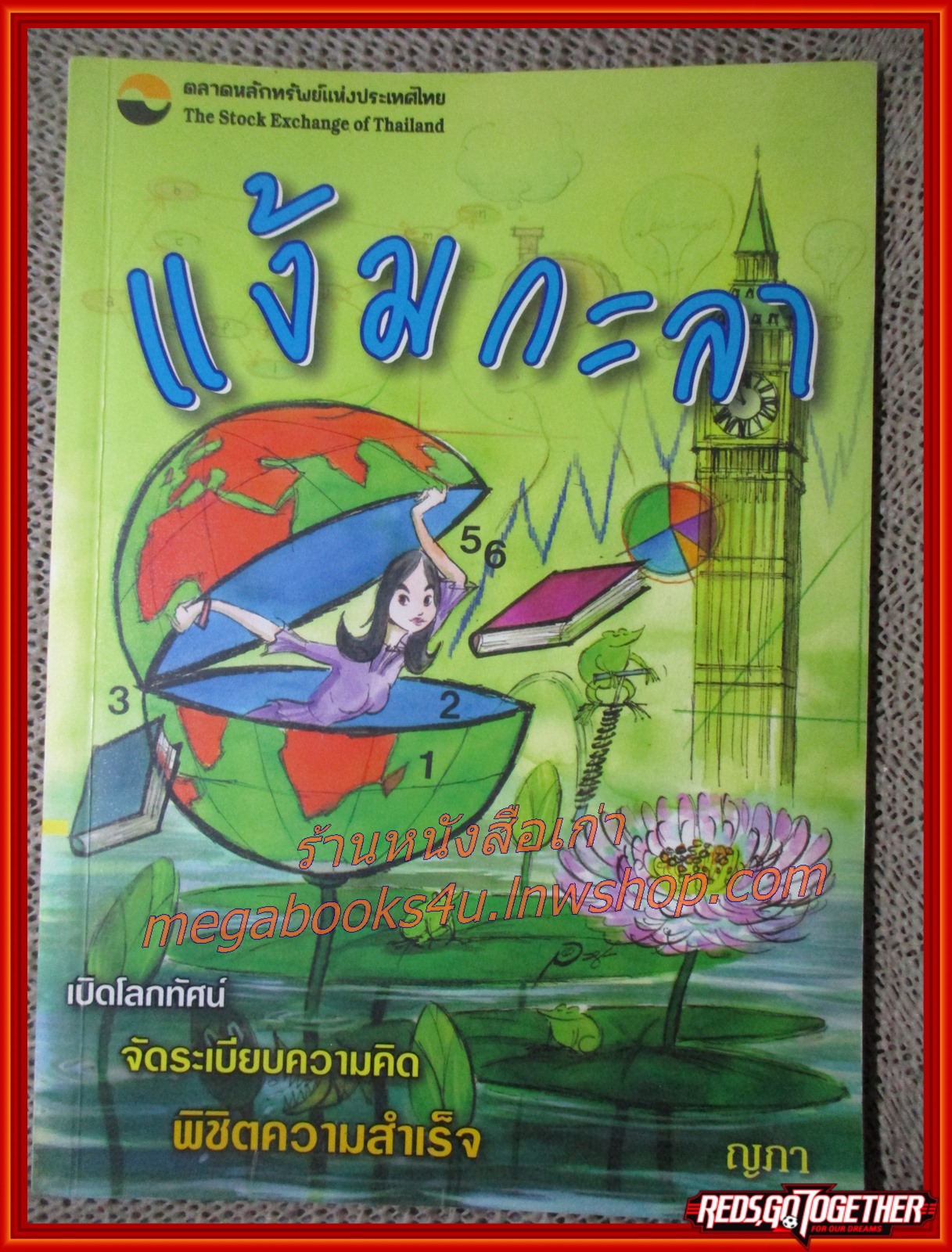 แง้มกะลา / ญภา / เปิดโลกทัศน์ จัดระเบียบความคิด พิชิตความสำเร็จ (มือสอง) (สภาพ85-95%)