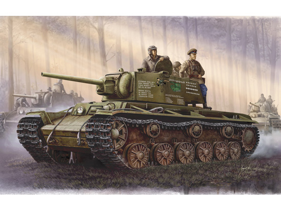 1/35 Russia KV-1 model 1942 Simplified Turret Tank