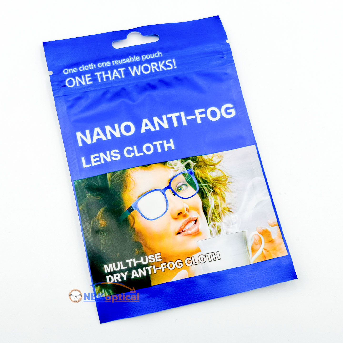 ผ้าเช็ดเลนส์แว่นตากันหมอก Nano Anti-Fog Lens Cloth