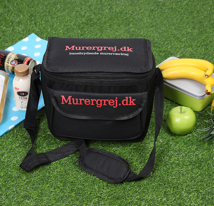 กระเป๋าเก็บอุณหภูมิ กระเป๋าเก็บความเย็น Murergrej.dk แบรนด์เดนมาร์ก มีช่องใส่ของด้านหน้า สายสะพายปรับได้