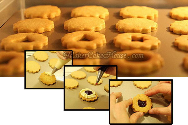 พิมพ์กดคุกกี้แซนด์วิช / พิมพ์กดแซนด์วิชบิสกิต