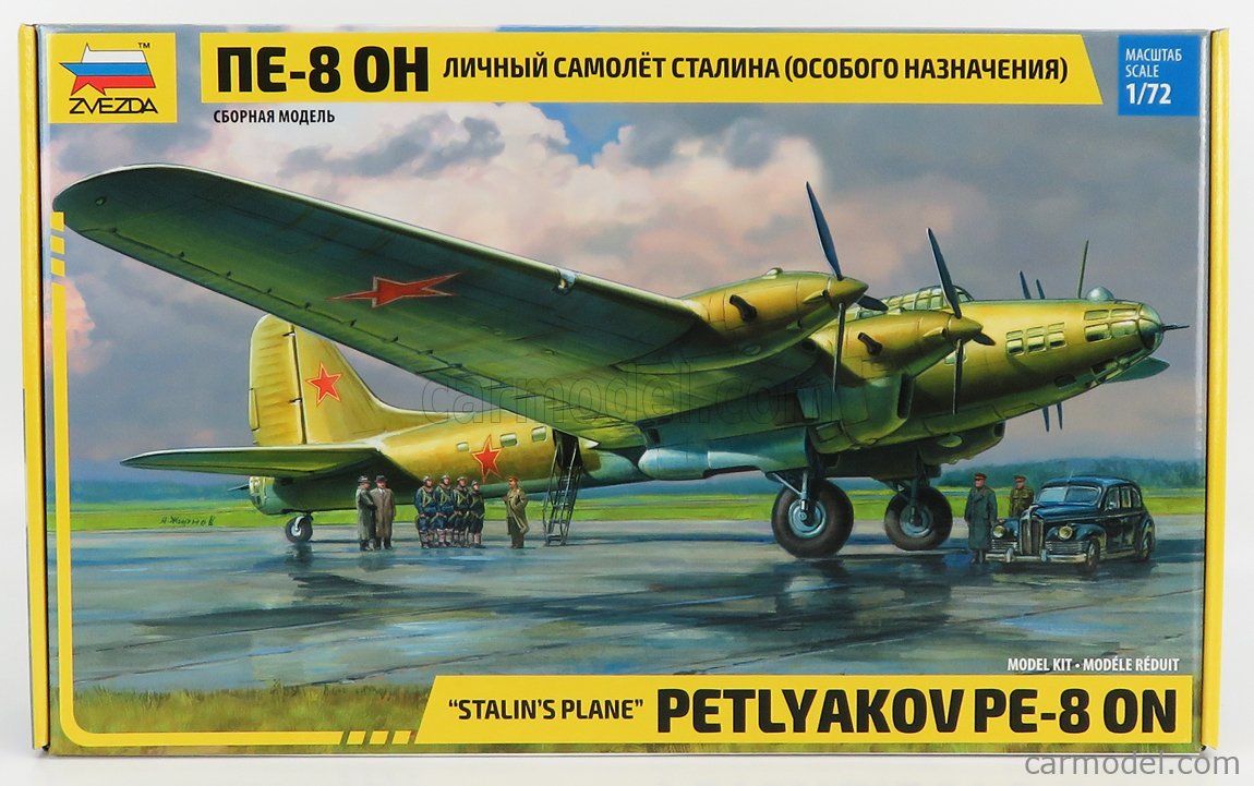 1/72 "STALIN 'S PLANE " PETLYAKOV PE-8 ON