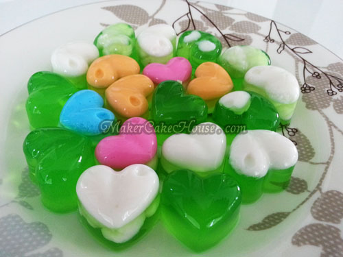 พิมพ์ซิลิโคนหัวใจทำช็อกโกแล็ต