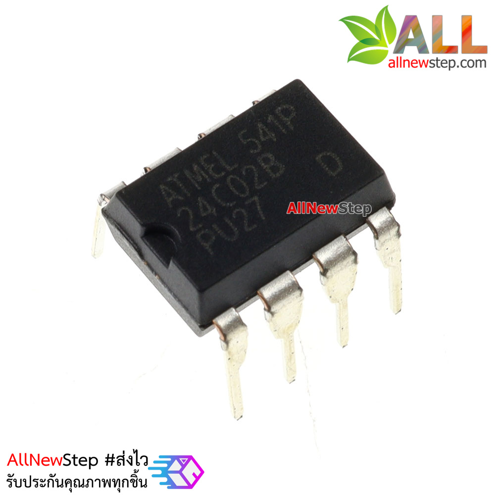 IC AT24C02 code 02B memory serial EEPROM 2.7-5.5V 2K