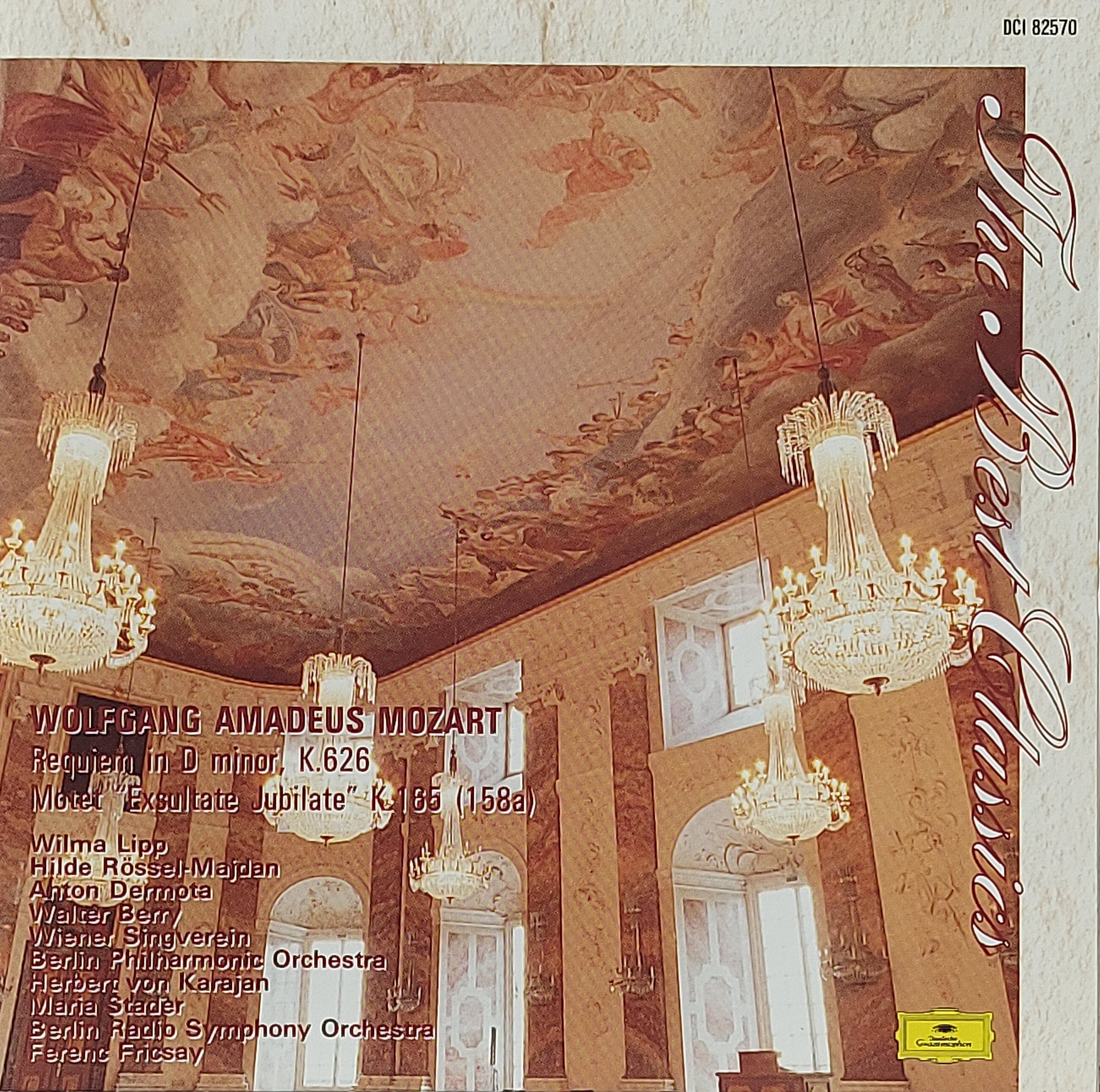 Used CD,The Best Classic Mozart Berlin Philharmonic Orchestra (A+)(Classical)(1996)(Japan)