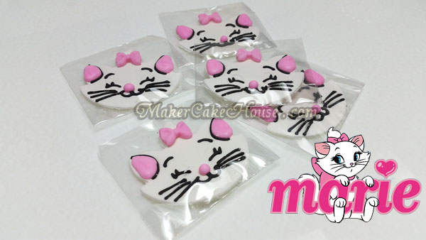 กัมเพสรูปแมว Marie ( 5 ชิ้น )