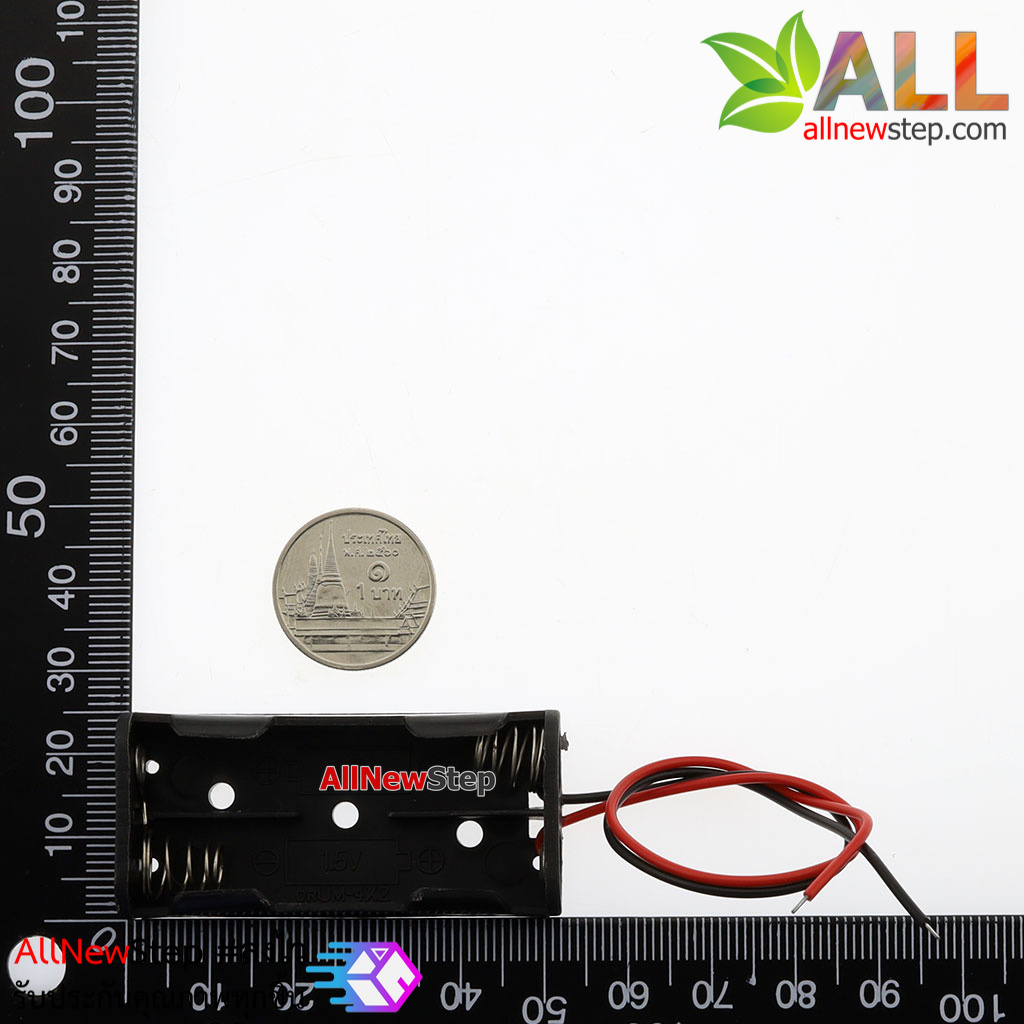 รางถ่าน AAA 2 ก้อน 3V